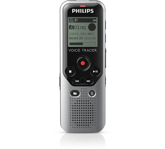 Buy Philips Voice Tracer 1200 4GB Digital Voice Recorder at Argos.co.uk