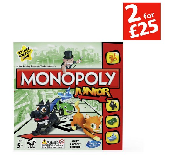 Buy Monopoly Junior Board Game from Hasbro Gaming at Argos.co.uk Your