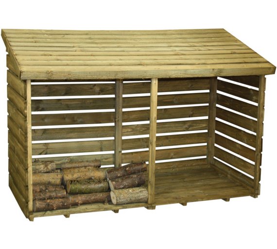 Buy Mercia Garden Double Log Store at Argos.co.uk Your Online Shop