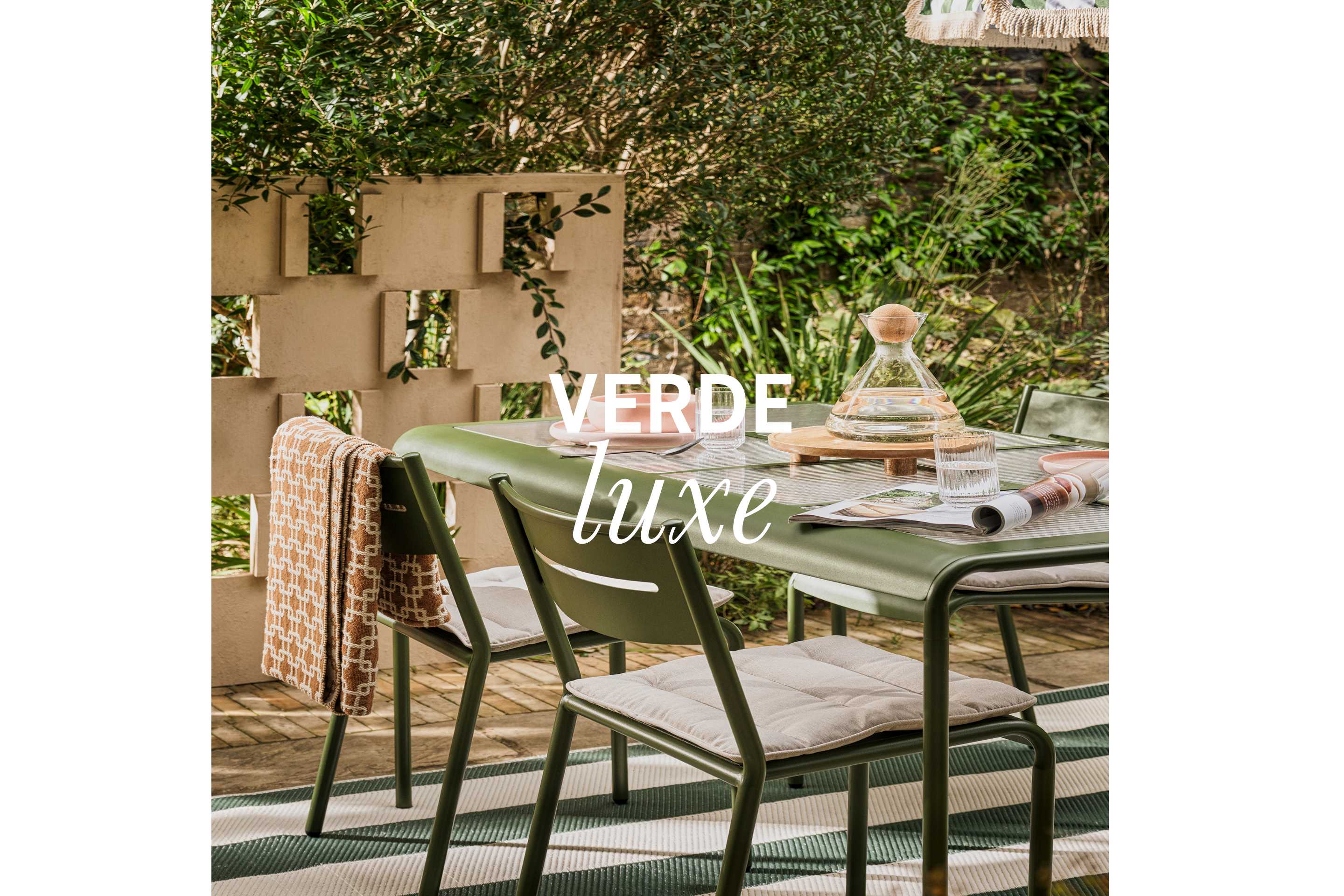 Verde luxe. Shop the trend.