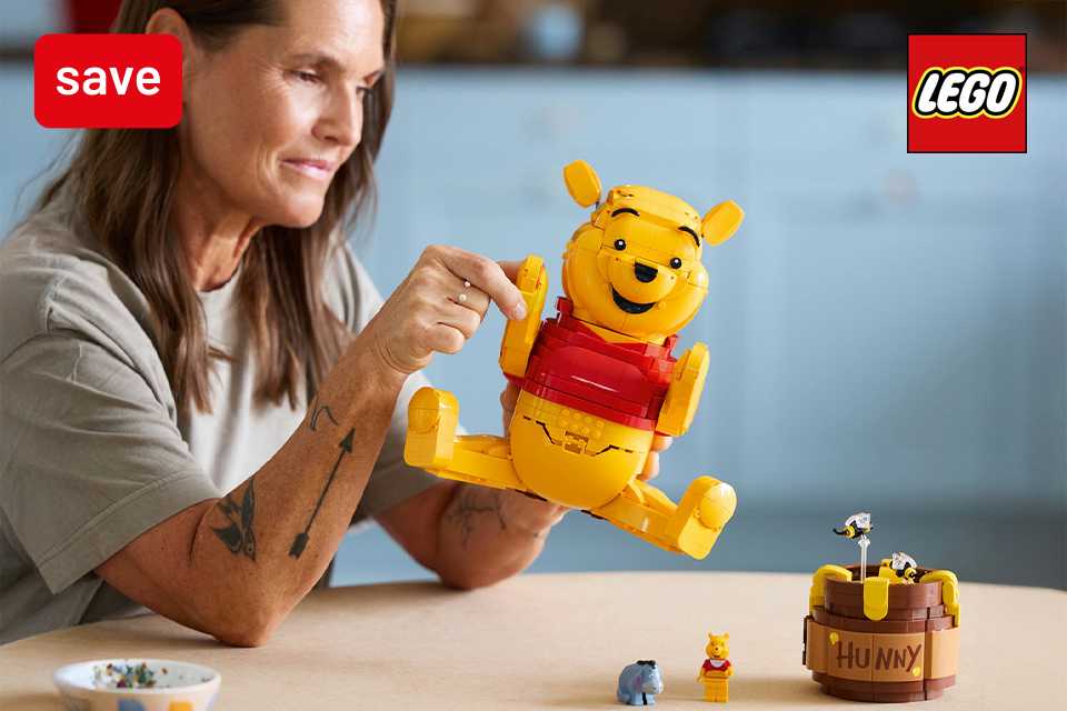Save up to 25% on selected LEGO® Kidult toys. Toys aren't just for kids!