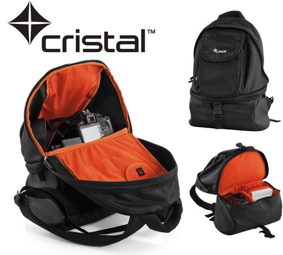 Buy Cristal DSLR Camera Rucksack Bundle Black at Argos.co.uk Your