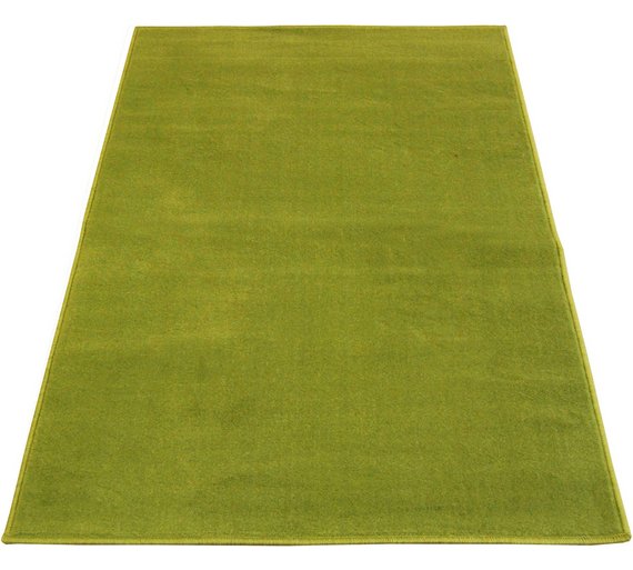 Buy Maestro Plain Green Rug 120 x 170cm at Argos.co.uk Your Online