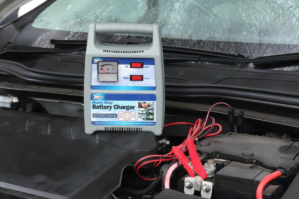Car batteries.