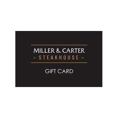 Miller and Carter gift card.