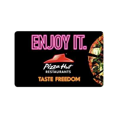 Pizza Hut gift card.