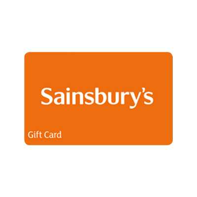Sainsbury's gift card.