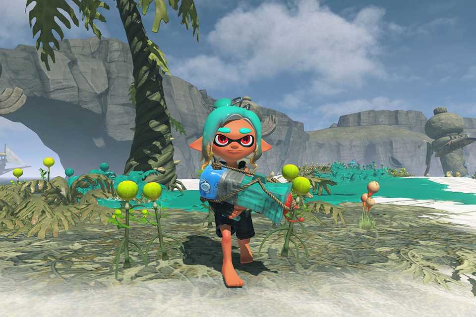 A screengrab from Splatoon Raiders Nintendo Switch 2 Game.