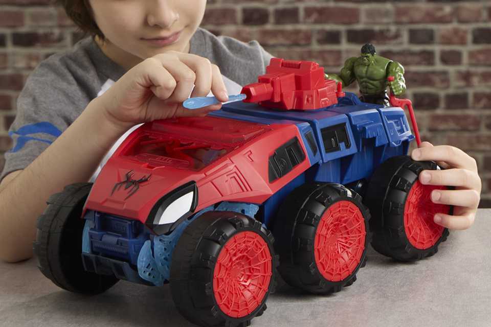 Spider-Man toys.