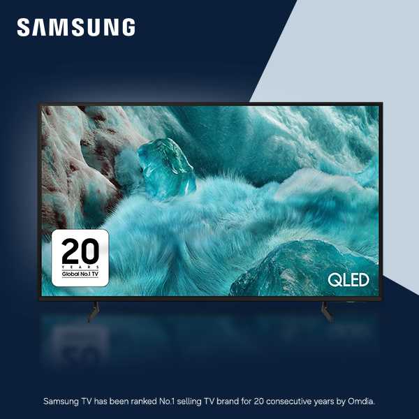Samsung QLED TVs from £329. T&Cs apply.
