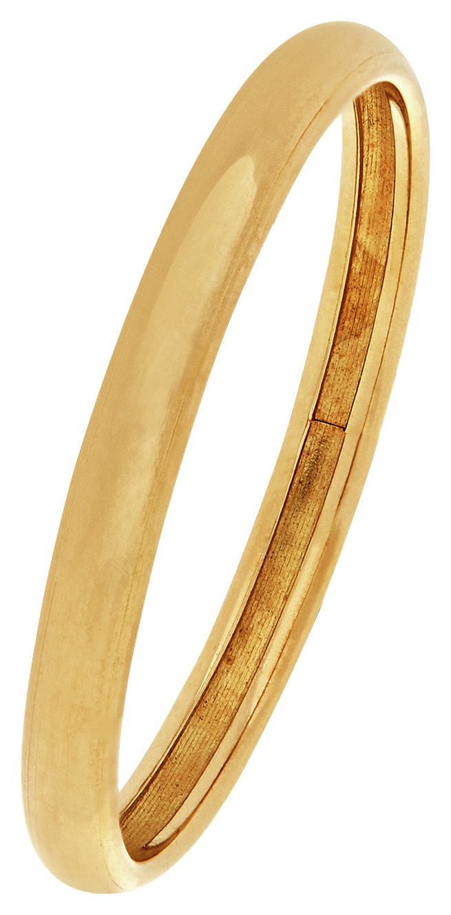 Revere 9ct Gold Rolled Edge D-Shape Wedding Ring review