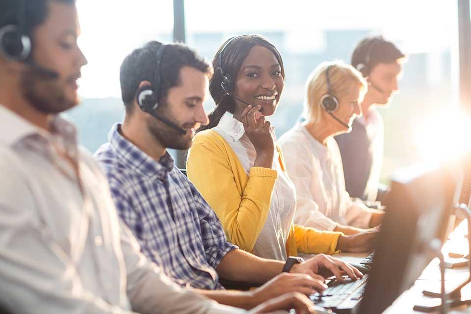 Customer centre for wellbeing.