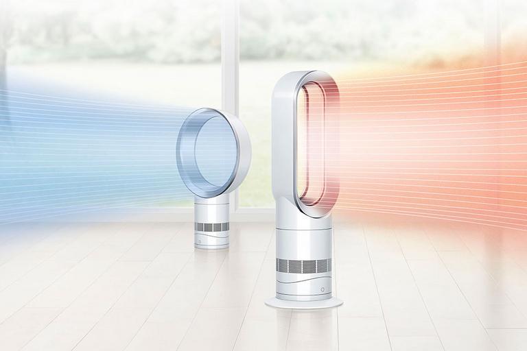 Dyson fans and heaters.
