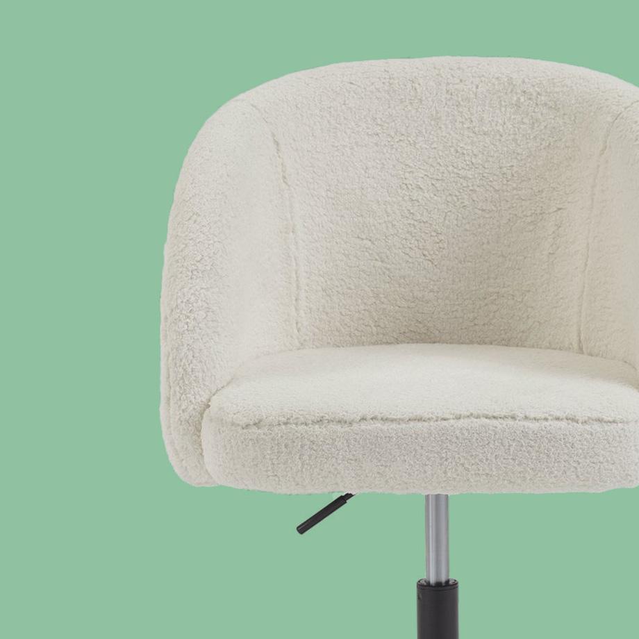 Fabric chair.