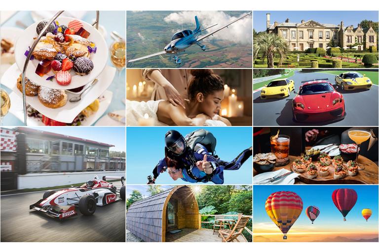 Gift experiences and activity days.