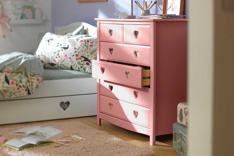 Habitat Eden Toddler Bed in Pink Colour.