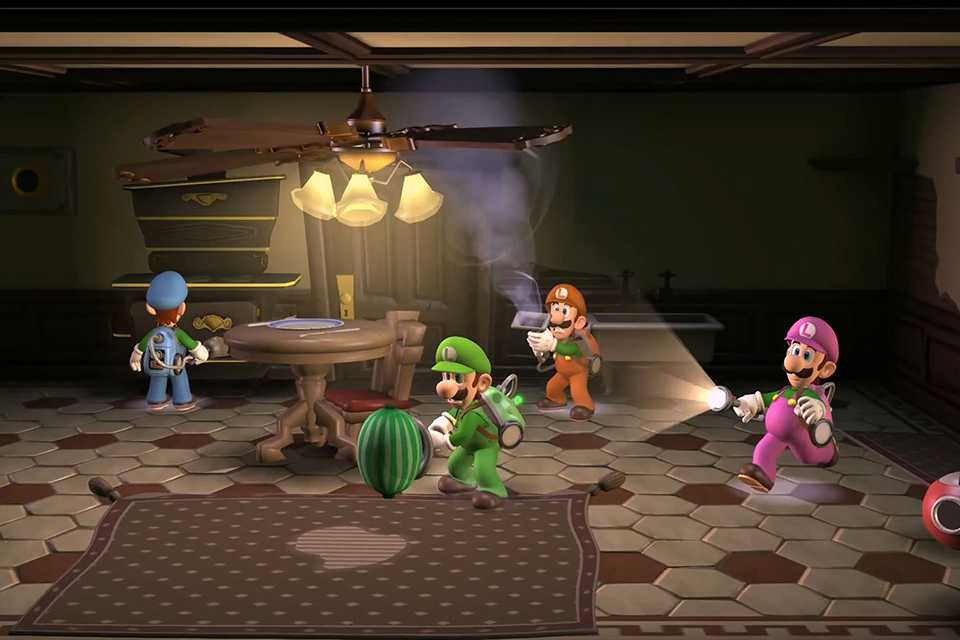 A screengrab from Luigi's Mansion 2 HD Nintendo Switch Game.