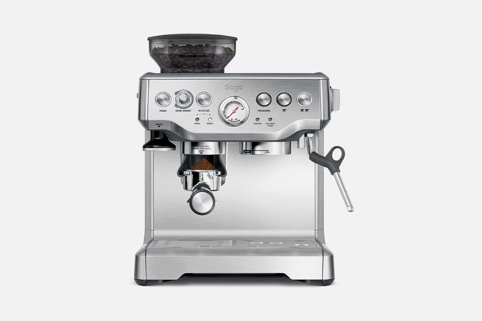 Sage the Barista Express coffee machine.