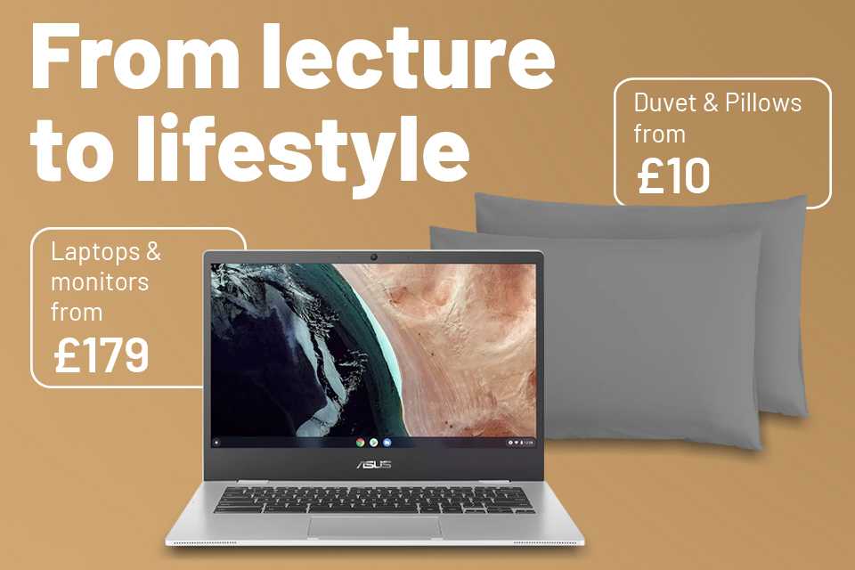 Uni essentials for lectures, lifestyle and everything in between.