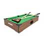 Pool tables.