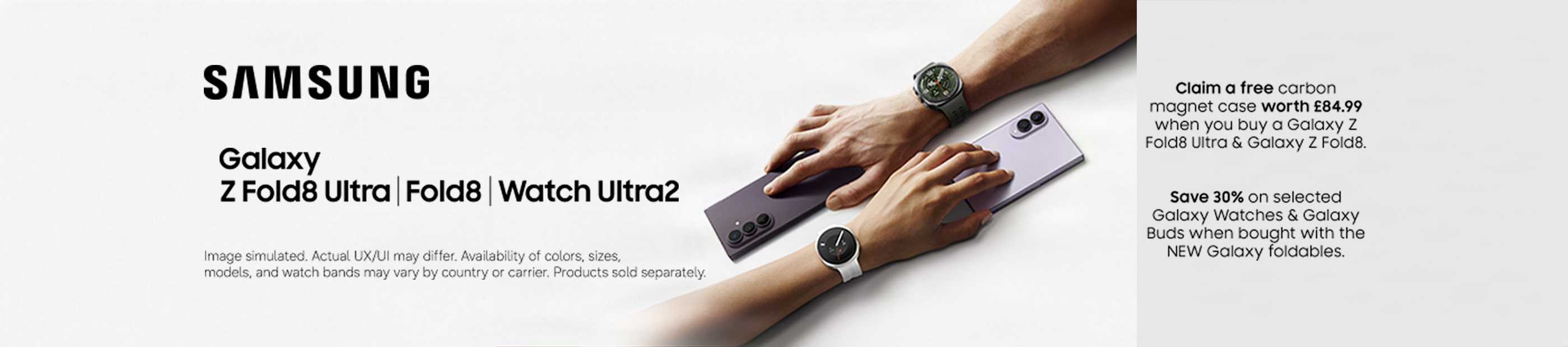 Samsung. Galaxy Z Fold8 Ultra | Fold8 | Watch Ultra2.
