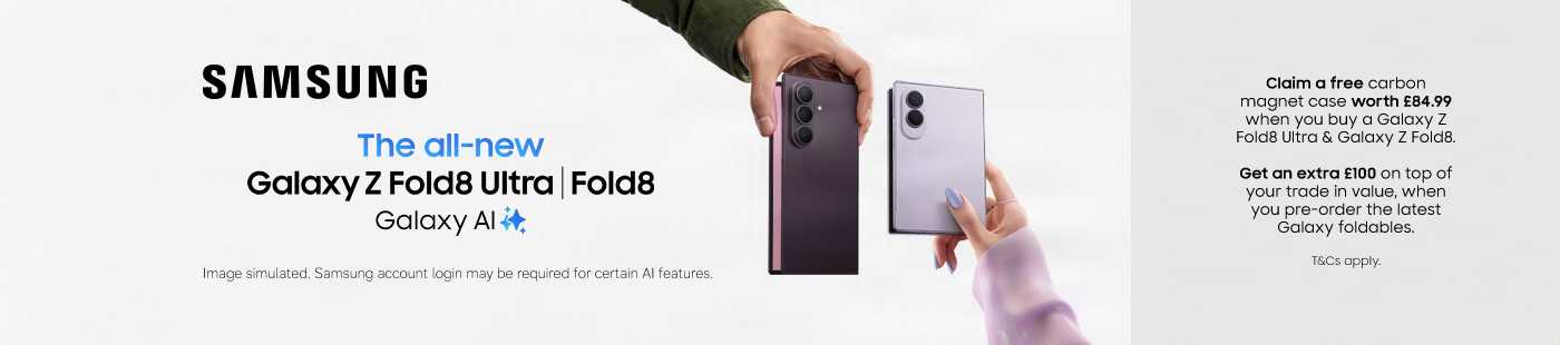 Samsung. The all-new Galaxy Z Fold8 Ultra | Fold8. Galaxy AI.