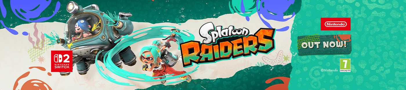 Nintendo Switch 2. Splatoon Raiders.