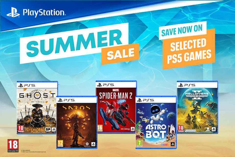 PlayStation Summer sale. Save on selected PS5 games.