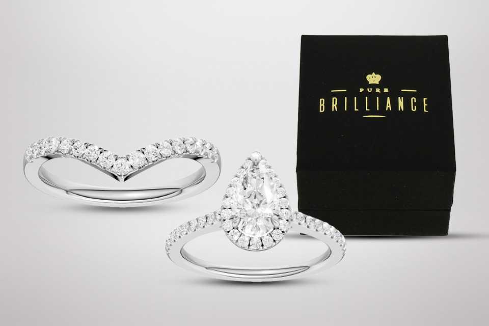 New in lab diamonds. Love the look. Treasure the shine.
