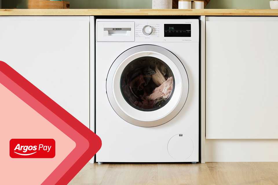 Upgrade your everyday. Buy now, pay in 12 months on large appliances £199+ 34.9% APR representative (variable)*.