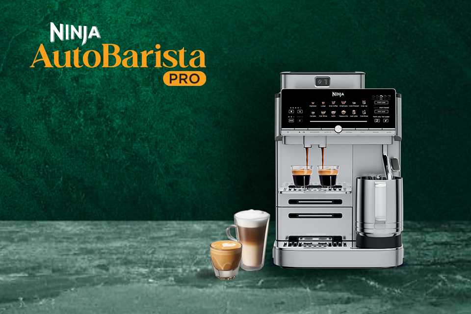 Grind-by-weight precision. Not guesswork. New Ninja AutoBarista PRO.