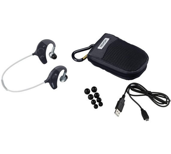 Buy Denon Wireless Fitness Bluetooth InEar Headphones Black at Argos