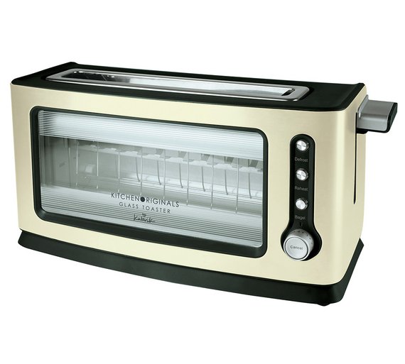 Buy KitchenOriginals by Kalorik 2 Slice Glass Toaster at Argos.co.uk