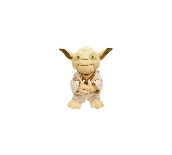 Buy Star Wars 15 Inch Deluxe Talking Plush Yoda at Argos.co.uk Your