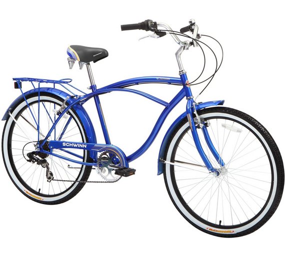Buy Schwinn Clairmont 26 inch Cruiser Hybrid Bike Men's at Argos.co