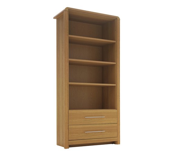 Buy Heart of House Elford 2 Drawer Bookcase Oak Effect at Argos.co.uk