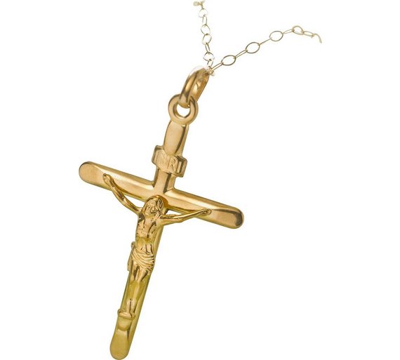 Buy 9ct Gold Crucifix Pendant at Argos.co.uk Your Online Shop for
