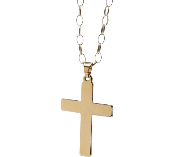 Buy 9ct Gold Cross Pendant at Argos.co.uk Your Online Shop for Men's