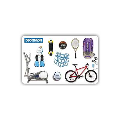 Decathlon gift card.