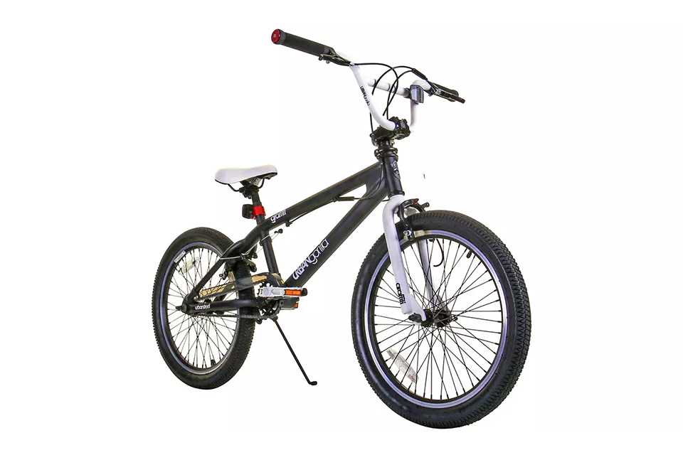 An Urban Gorilla 20 inch wheel size Graffiti BMX bike.