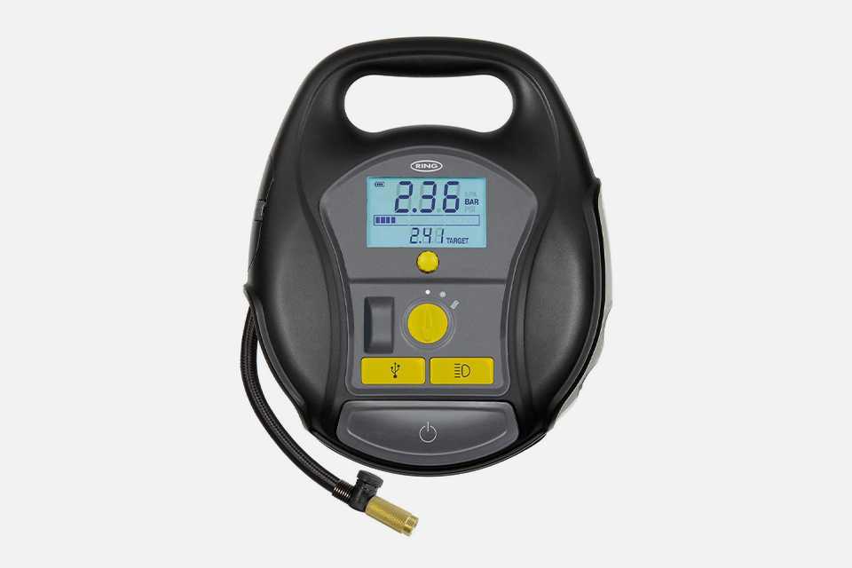 Cordless Digital Tyre Inflator with Air Pump.