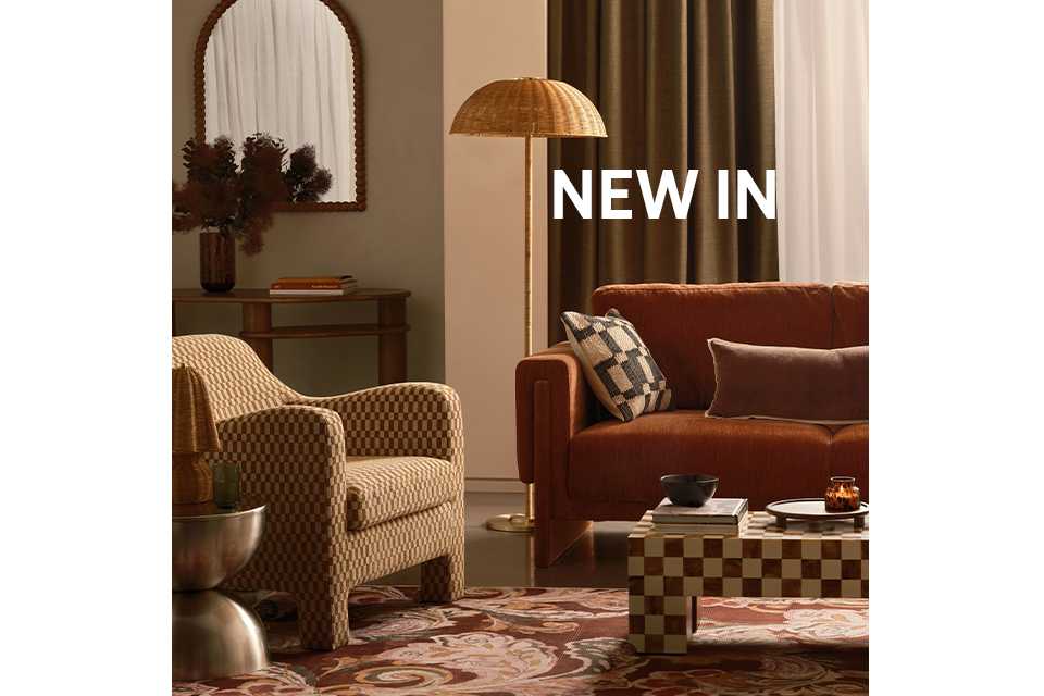 New season, new style. Discover our new furniture collections. Shop now.