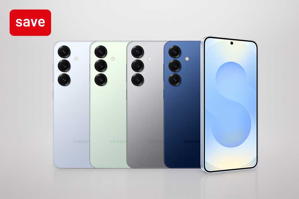 Save £150 on the Samsung S25 using code S25SAVE
