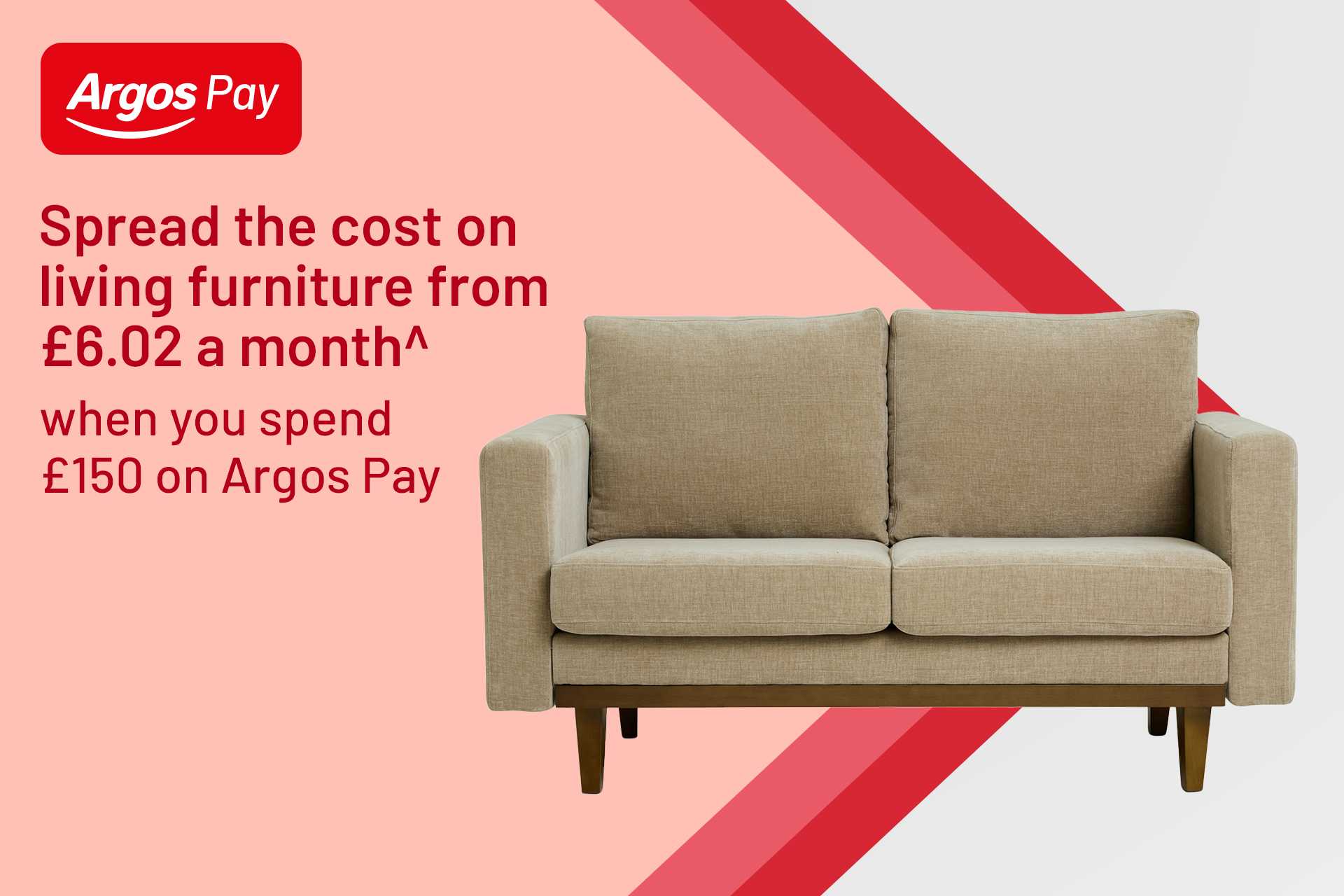 With Argos Pay, it's possible.