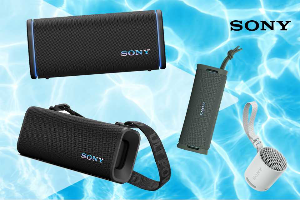 Sony. Dive into a new wave of sound.