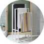 Towel rings and rails.