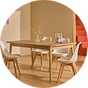 Kitchen and dining.