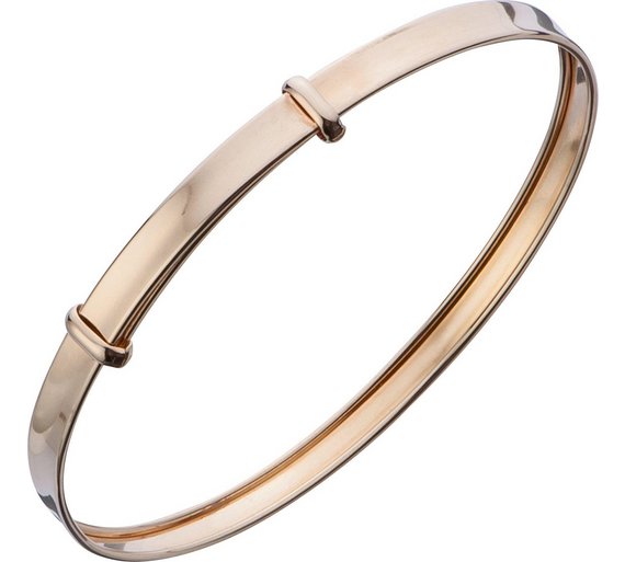 Buy 9ct Gold 3mm Baby Expander Bangle at Argos.co.uk Your Online Shop