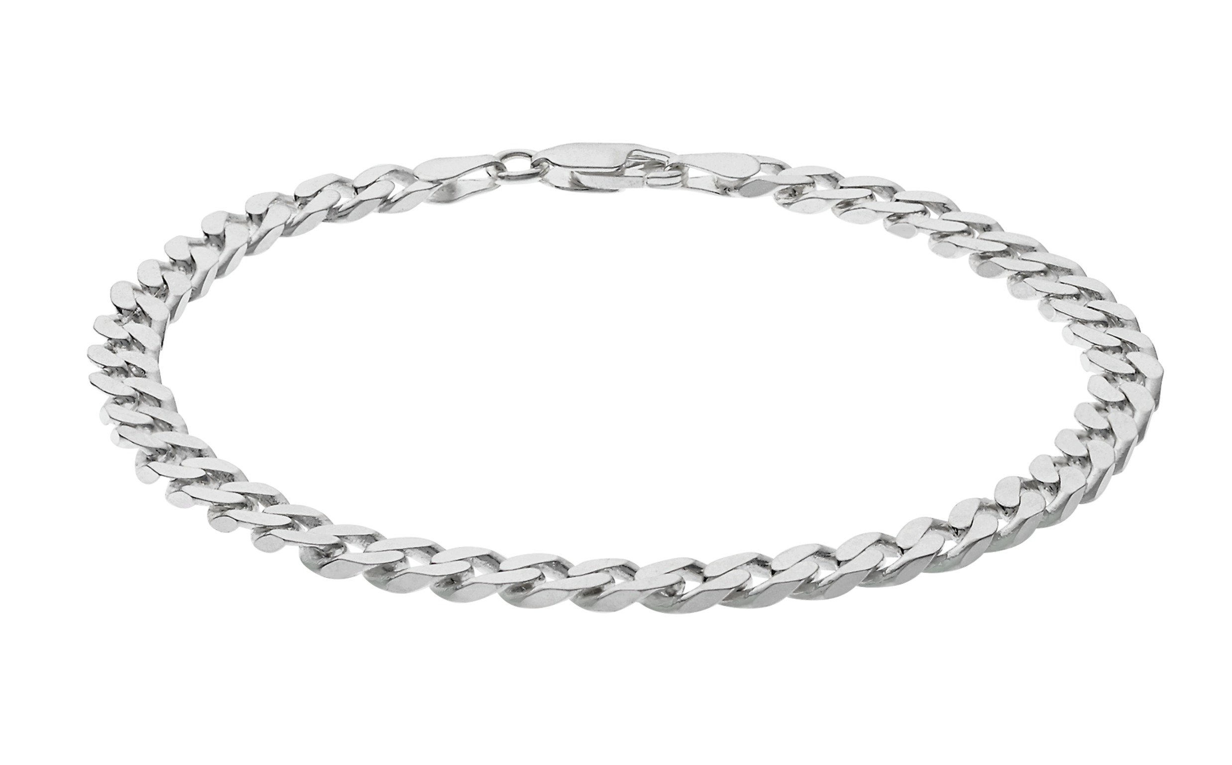 Sterling Silver - Diamond Cut Solid - Curb - Bracelet Review