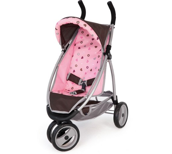 Buy Bayer Doll's Jogger Stroller Brown at Argos.co.uk Your Online